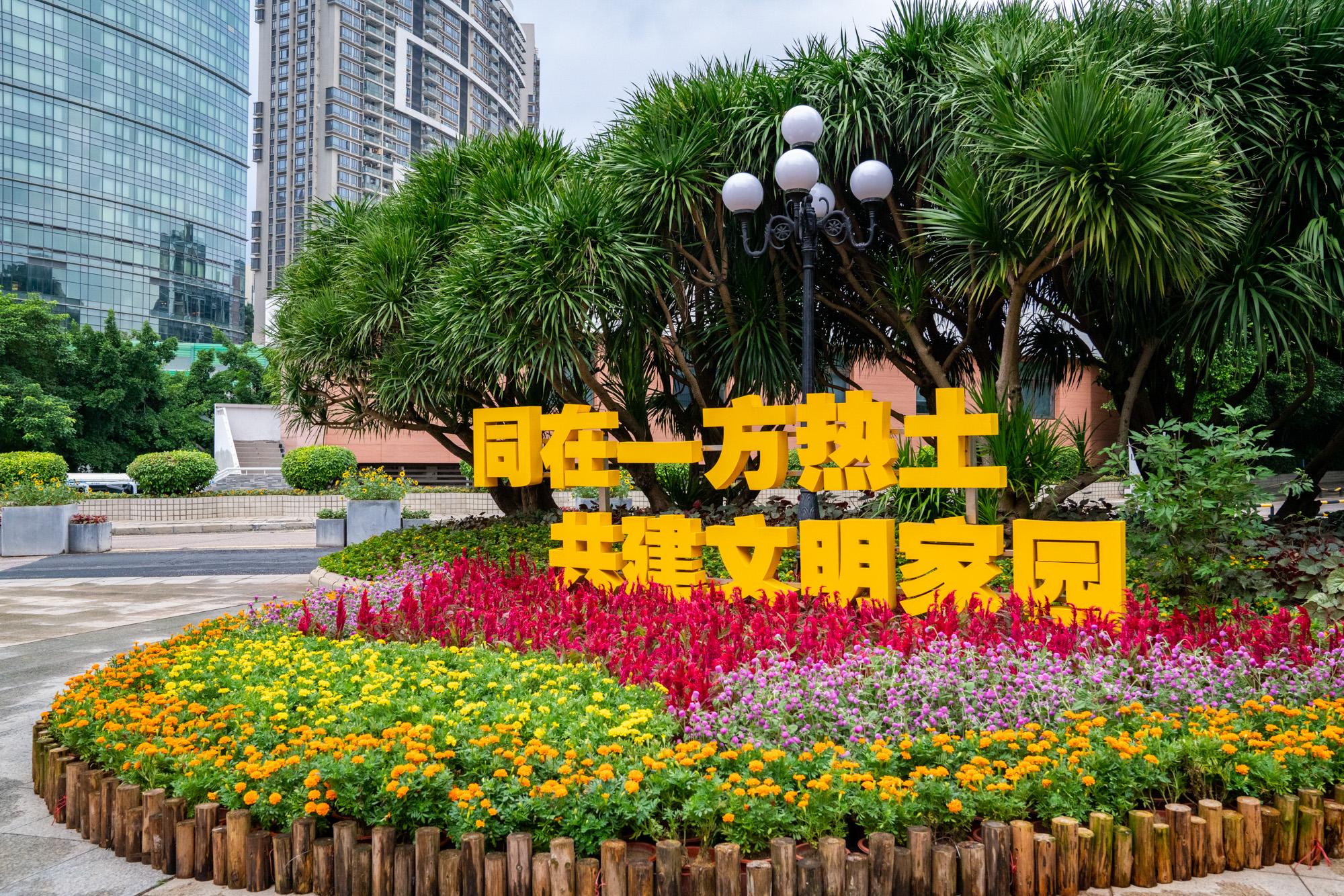 2020年市属公园花卉景观布置机动服务项目